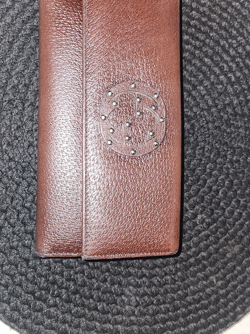 Gucci Women's Studded Interlocking G Continental wallet.
